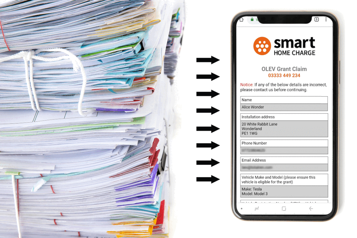 From paper-based forms to custom digital forms