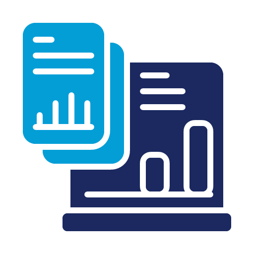 Icon of various graphs.